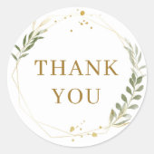 Thank Youスタンプ ラウンドシール (正面)