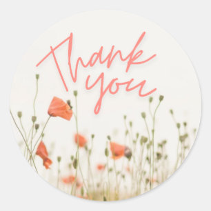 Thank Youスタンプ ラウンドシール