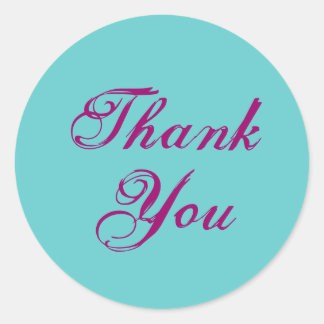 Thank Youスタンプ ラウンドシール