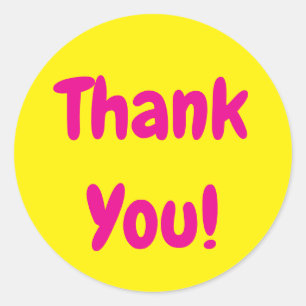 Thank Youスタンプ ラウンドシール