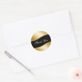 Thank Youスタンプ ラウンドシール (封筒)