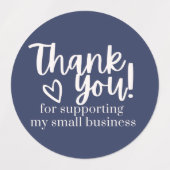 Thank Youスタンプ ラベル (デザイン2)