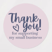 Thank Youスタンプ ラベル (デザイン1)