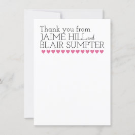 Thank Youタイポグラフィハートグラフィック