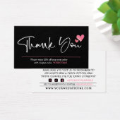 Thank Youチケット&ハート顧客割引カード (デスク)