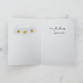 Thank Youデイジー サンキューカード (内部)