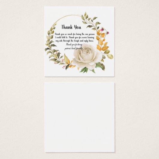 Thank Youデザイン (正面&裏面)