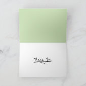 Thank Youデザイン カード (内部)