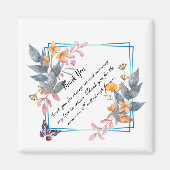 Thank Youデザイン マグネット (正面)