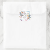 Thank Youデザイン ラウンドシール (バッグ)