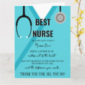 Thank Youナースとドクターカード カード (黄色い花)