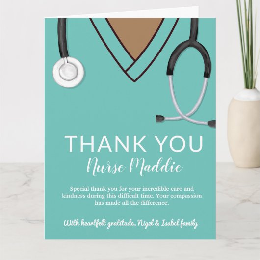 Thank Youナースとドクターカード カード (正面)