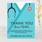 Thank Youナースとドクターカード カード (黄色い花)