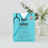 Thank Youナースとドクターカード ポストカード (スタンド正面)