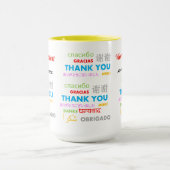 Thank Youナース – 世界の最大の相違の言語 マグカップ (中央)