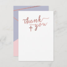 Thank Youノートカード、バラ金ゴールドクロス