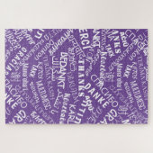 Thank Youパズルギフト数々の言語ワールド ジグソーパズル (横)