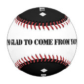 Thank Youパパ 野球ボール (裏面)
