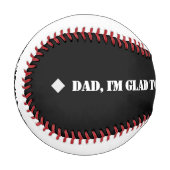 Thank Youパパ 野球ボール (正面左)