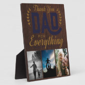 Thank Youパパfor Everything Photo フォトプラーク (側面)