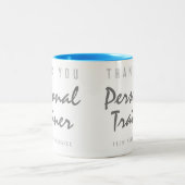 Thank Youパーソナルトレーナー ツートーンマグカップ (中央)