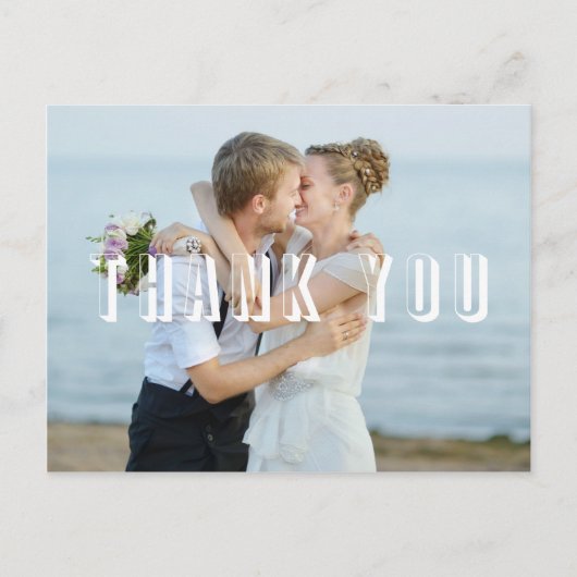 Thank Youフォトカード ポストカード (正面)