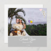 Thank Youフローラ新郎新婦Thank You 結婚's (正面/裏面)