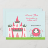 Thank Youプリンセスカード サンキューカード (正面/裏面)