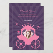 Thank YouプリンセスPhoto Card サンキューカード (正面/裏面)