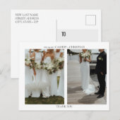 THANK YOUポストカード ポストカード (正面/裏面)