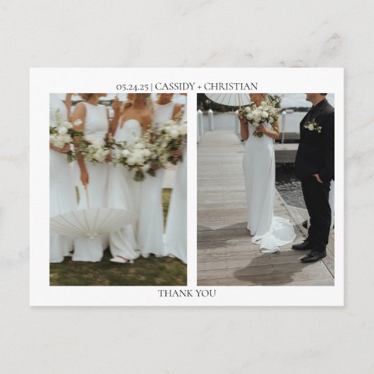 THANK YOUポストカード ポストカード (正面)