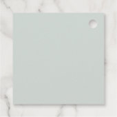 Thank Youメッセージカード フェイバータグ (裏面)