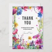 THANK YOUメドウ開花コレクション サンキューカード (正面)