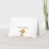 Thank You先生カード サンキューカード (裏面)