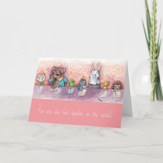 Thank You先生カード サンキューカード (正面)