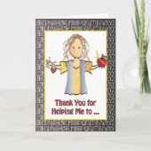 Thank You先生カード – Happy先生デイカード カード (正面)