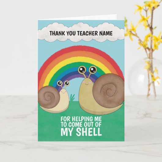 Thank You先生 カード (黄色い花)