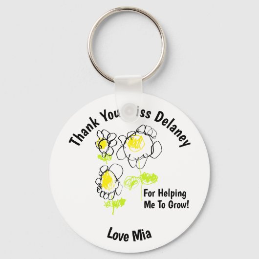 Thank You先生 キーホルダー (正面)