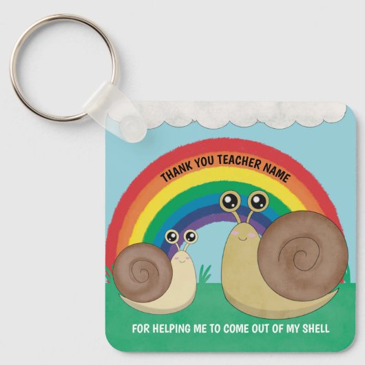 Thank You先生 キーホルダー (正面)