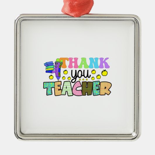 Thank You先生 メタルオーナメント (正面)