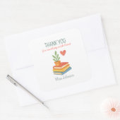 Thank You先生 – 心からの感謝 スクエアシール (封筒)