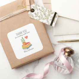 Thank You先生 – 心からの感謝 スクエアシール