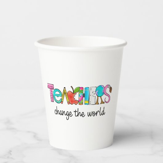 Thank You先生 紙コップ (正面)