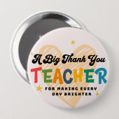 Thank You先生 缶バッジ (正面&裏面)