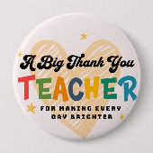 Thank You先生 缶バッジ (正面)