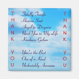 Thank You冷蔵庫用マグネット マグネット