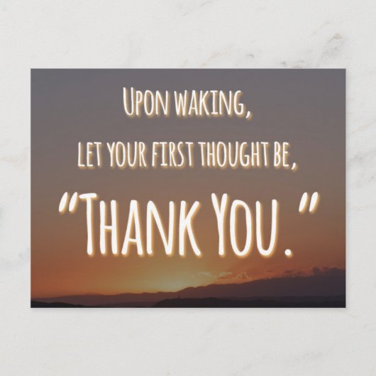 Thank You引用文 ポストカード (正面)