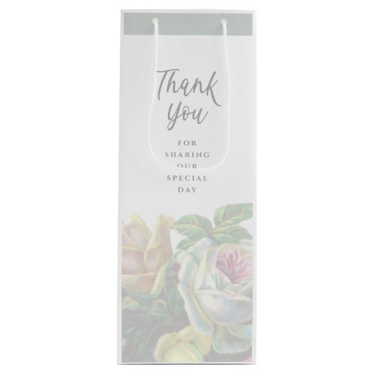 Thank You抱き枕 ワインギフトバッグ (正面)