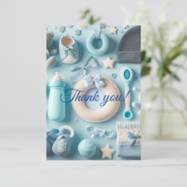 Thank You男の赤ちゃんカード サンキューカード