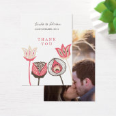 Thank You'結婚s Giftメッセージカードハニーサックル (デスク)